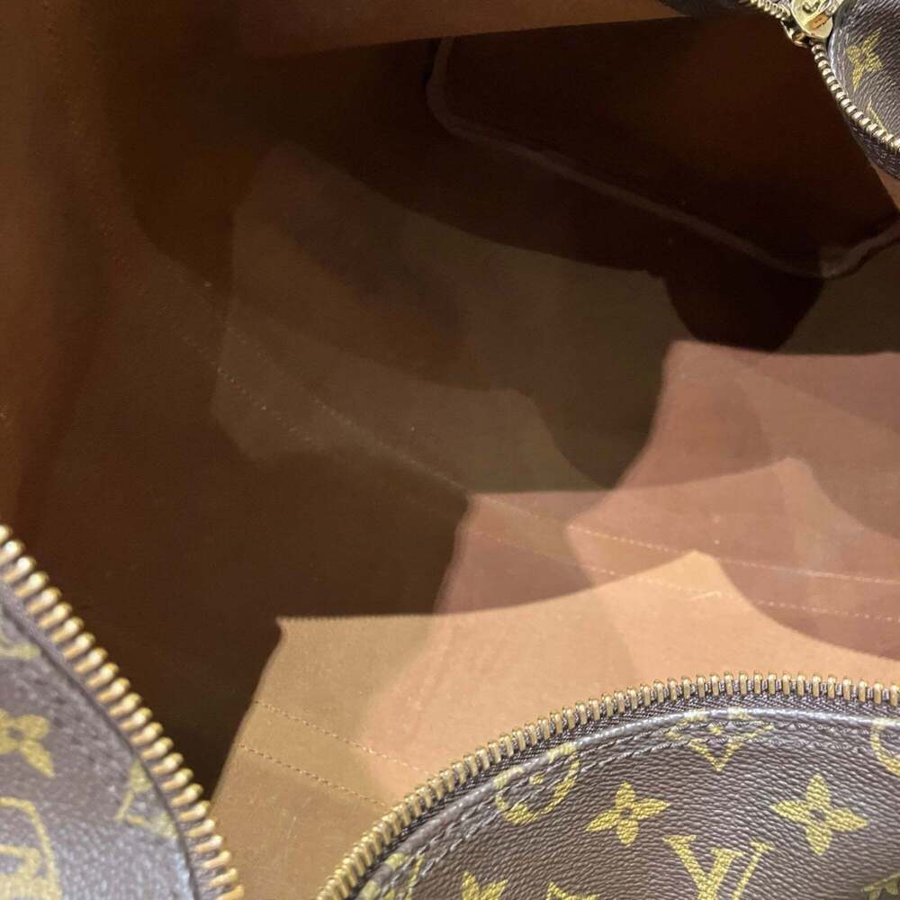 LOUIS VUITTON Brown Monogram Canvas Boston Bag - Picture 5 of 9